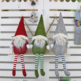 HULIANFU Santa Claus Christmas Doll Merry Christmas Decorations for Home Elk Christmas Ornaments Xmas Tree Decor  Navidad Natal Gifts