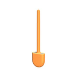 HULIANFU Silicone Toilet Brush Wall-Mounted  Soft Bristles Brushes Set Wash Toilet Wc Accessories with Holder Cleaning Bathroom Tool 20