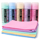 HULIANFU Pet Small Medium Large Cats Dogs Bath Towel Super Absorbent PVA Washable Towels Dog Supplies Pet Accessory
