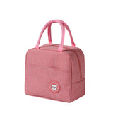 HULIANFU Portable Cooler Bag Ice Pack Lunch Box Insulation Package Insulated Thermal Food Picnic Bags Pouch For Women Girl Kids Children