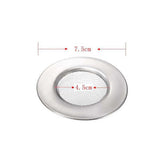 HULIANFU LINSBAYWU Kitchen Metal Sink Strainer Floor Drain Stainless Steel Bathtub Hair Catcher Stopper Shower Drain Hole Filter Trap