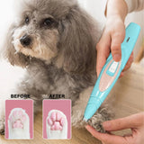 HULIANFU New Electric Dog Clippers Professional Pet Foot Hair Trimmer Dog Grooming Hairdresser Dog Shear Butt Ear Hair Cutter pedicure