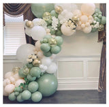 HULIANFU Macaron Orange Balloon Arch Garland Kit Happy Birthday Balloon Decoration Baby Shower Party Wedding Valentine Party Supplies