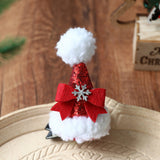 HULIANFU 2023 Christmas Antler Hair Clips Deer Ear Hairpins Festival Christmas Headbands Pine Cones Hair Ball Adult Headwear Hair Accessories