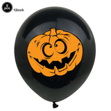 HULIANFU Large 86x165cm Skeleton Man Balloons Halloween Decorations Globos Scary Halloween Skull Ballons Halloween Party Home Decorations