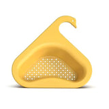 HULIANFU Kitchen Leftover Sink Strainer Sink Swan Drain Basket General  Fruit and Vegetable Drain Basket Multifunctional Drain Basket
