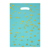 HULIANFU Pure Color Small Five-pointed Star Party Decoration Aluminum Film Bag Candy Bag Birthday Wedding Banquet Gift Bag Baby Shower