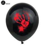 HULIANFU Large 86x165cm Skeleton Man Balloons Halloween Decorations Globos Scary Halloween Skull Ballons Halloween Party Home Decorations