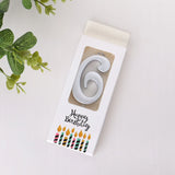 HULIANFU New Sequins Digital Candle Birthday Number Cake Candle 0 1 2 3 4 5 6 7 8 9 Cake Topper Girls Boys Baby Party Supplies Decoration