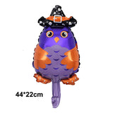 HULIANFU Large 86x165cm Skeleton Man Balloons Halloween Decorations Globos Scary Halloween Skull Ballons Halloween Party Home Decorations
