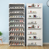 HULIANFU Shoe Rack Multi-layer Household Dust-proof Shoe Cabinet Assembly Economical Shoe Rack Dormitory Door Storage Cabinet