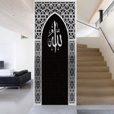 HULIANFU  Simulation Of Gilt Leaves DIY Door Stickers Home Decoration Wall Sticker Kitchen Art Mural Peel &amp; Stick Waterpoof PVC Wallpaper