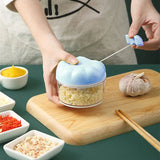 HULIANFU Multi-function Garlic Grinding Chopper Manual Garlic Press Food Vegetables Cutter Meat Grinders Kitchen Gadgets pepper corn
