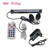 HULIANFU LED Air Bubble Light Aquarium Lamp Underwater Submersible Fish Tank Light Color Changing  Making Oxygen for Fish Tank