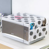 HULIANFU Microwave Oven Dust Cover Oil-proof Natural Material Breathable Protection With Storage Bag   Kitchen Supplies