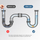 HULIANFU Kitchen Sink Sewer Cleaning Agent Remove Oil Pollution Washbasin Toilet Bathtub Pipe Cleaning Sticks Household Cleaning Products