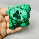 HULIANFU Natural Light Shooting Rock Mineral Specimens Malachite Rocks Witchcraft Crystal and Stone Healing Home Spirit Decor Gifts