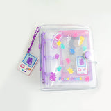 HULIANFU Transparent 3 Inch Photo Album 20 Pockets INS Cartoon Polaroid Album Collection Book Kpop Photocard Holder Hand Account Book
