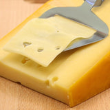 HULIANFU Silver Stainless Steel Cheese Peeler Cheese Slicer Cutter Butter Slice Cutting Knife Kitchen Cooking Cheese Tools
