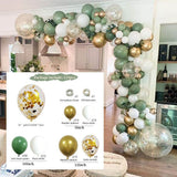 HULIANFU Macaron Orange Balloon Arch Garland Kit Happy Birthday Balloon Decoration Baby Shower Party Wedding Valentine Party Supplies