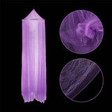 HULIANFU Mesh Bed Canopy Hanging Dome Mosquito Net Lace Insect Net Encryption Heightening Ceiling