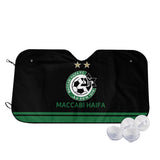 HULIANFU Israel Maccabi Haifa FC Car Windshield Sun Visor Can Effectively Block The Sun For Your Car
