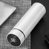 HULIANFU smart digital water bottle keeps cold and heat thermal bottle Stainless Steel Thermos for baby children kids terms
