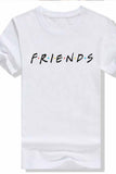hulianfu Letter Print Loose T-shirt