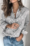 hulianfu hulianfu Loose Long Sleeve Lapel Top