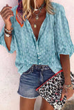 hulianfu hulianfu Solid Color Button Loose Shirt(4 Colors)