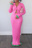 hulianfu Patchwork Girly Single Breasted Dress Suit