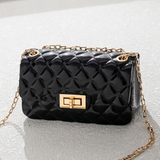 hulianfu Fashion Diamond Shoulder Messenger Bag