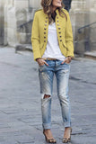 hulianfu hulianfu Casual Buttons Design Long Sleeve Coat(3 Colors Extra Offer)