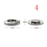 HULIANFU Kitchen Sink Strainer Stainless Steel Drain Hole Filter Trap Long Lasting Protection Against Clogging Bathroom Sink Accessories
