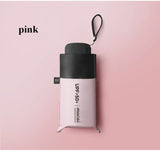 HULIANFU Mini Women Pocket Small Umbrella Anti UV Paraguas Sun Umbrella Rain Windproof Light Folding Portable Umbrellas For Boy Girl