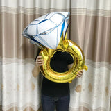 HULIANFU Large Helium Foil Balloon Whisky Beer Balloon Wedding Birthday Party Decorations Adult Kids Baby Ballons Event Party Air Globos