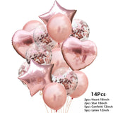 HULIANFU Large Helium Foil Balloon Whisky Beer Balloon Wedding Birthday Party Decorations Adult Kids Baby Ballons Event Party Air Globos