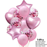 HULIANFU Large Helium Foil Balloon Whisky Beer Balloon Wedding Birthday Party Decorations Adult Kids Baby Ballons Event Party Air Globos