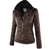 Winter Faux Leather Jacket Women Casual Basic Coats Plus Size 7XL Ladies Basic Jackets Waterproof Windproof Coats Female