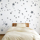 HULIANFU Stars Kids Wall Sticker Baby Nursery Bedroom Stars Wall Sticker For Kids Room Baby Room Wall Decoration Art Wall Decals Mural