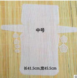HULIANFU Top Quality 14CT /7ct Clear Plastic Canvas Fabric For Cross Stitch Ornament Ornaments Wind Chimes Bell Windbells,