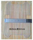 HULIANFU Top Quality 14CT /7ct Clear Plastic Canvas Fabric For Cross Stitch Ornament Ornaments Wind Chimes Bell Windbells,