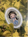 HULIANFU Top Quality 14CT /7ct Clear Plastic Canvas Fabric For Cross Stitch Ornament Ornaments Wind Chimes Bell Windbells,