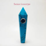 HULIANFU Natural Quartz Pipe Smoking Pipe Dream AmeThyst Point Rod Treatment  Gem With Metal Filter Wholesale Price 1PC