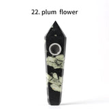 HULIANFU Natural Quartz Pipe Smoking Pipe Dream AmeThyst Point Rod Treatment  Gem With Metal Filter Wholesale Price 1PC