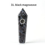 HULIANFU Natural Quartz Pipe Smoking Pipe Dream AmeThyst Point Rod Treatment  Gem With Metal Filter Wholesale Price 1PC