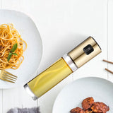 HULIANFU Kitchen Stainless Steel Olive Oil Sprayer Bottle Pump Oil Pot Leak-proof Grill BBQ Sprayer Oil Dispenser BBQ Cookware Tools
