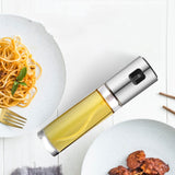 HULIANFU Kitchen Stainless Steel Olive Oil Sprayer Bottle Pump Oil Pot Leak-proof Grill BBQ Sprayer Oil Dispenser BBQ Cookware Tools