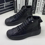 flowersverse Autumn and winter New Men Martin boots The increased boots Fashion casual shoes board shoes High quality