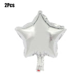 HULIANFU Silver Black Style Foil Letter Number Balloons Baby Shower Helium Ballon Happy Birthday Kids Adult Party Decoration Supplies